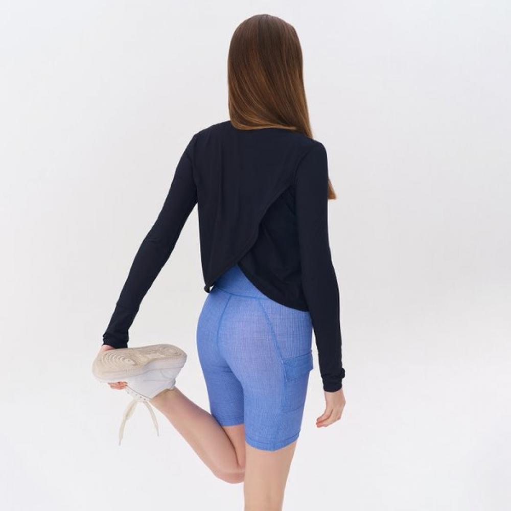 Huit Long Sleeve Tee Backlap Cover Up Htwtl4i01t