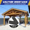 Soporte de Pergola Resistente en Forma de V L, Placa de Reparación de Pilar de Viga para Conexión de Vigas de Tejado de Casa Muebles de Madera, Sin Tornillos