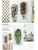 Artificial Flower Vine Indoor Wall Hanging - Green Trailing Plant Décor