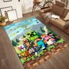 Minecraft 293 Floor Mat Suitable for Game Room Decorate room Entryway Living Rooms Antislip Carpet Office home decor Wedding Party Gift