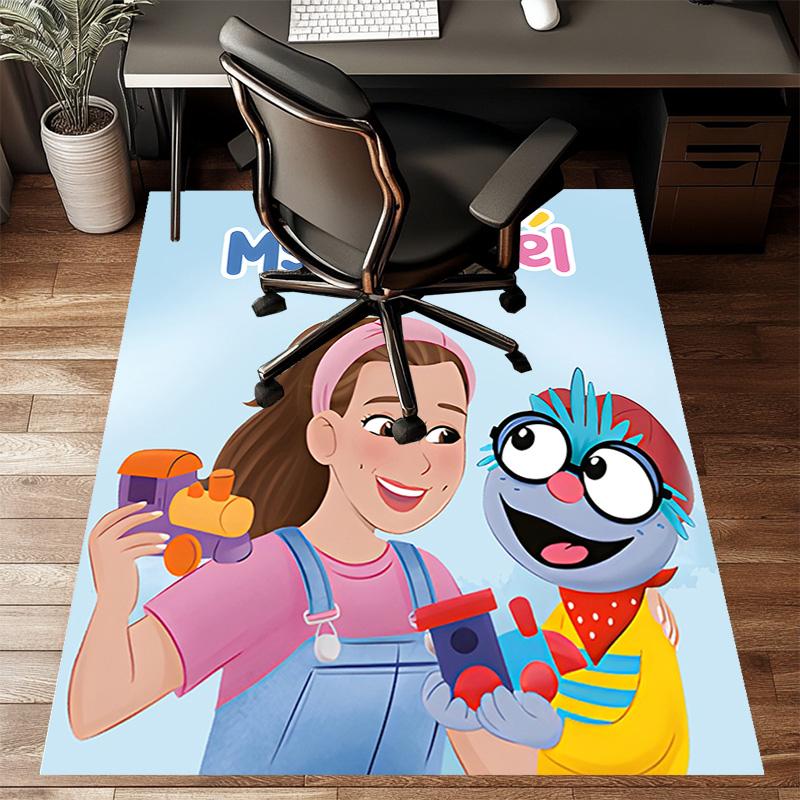 1pc Ms Rachel3 Design Printed Area Rug Carpet for Bedroom Living Room Home Decor Rugs Mat Non Slip Mat Rug for Bedside