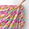 Royal Samt Stoff Polyester Zum Nähen - Motiv Abstraktion - Rdx3042
