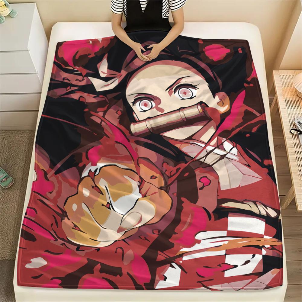 Demon Slayer Main Quest Blanket, Soft Throw for Bedroom Decor, Perfect Gift for Anime Fans.chl