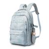 Schoolbag Burden reduction and spine protection Junior high school student schoolbag Male student lightweight large-capacity backpack 1011 New