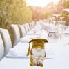 Graduation Season Gnome Scholarly Doctorial Hat Decorative Hat Face less Doll Decorations for Holiday Party Decorations