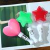 Short Luminous Concert Stick - Heart & Star Designs