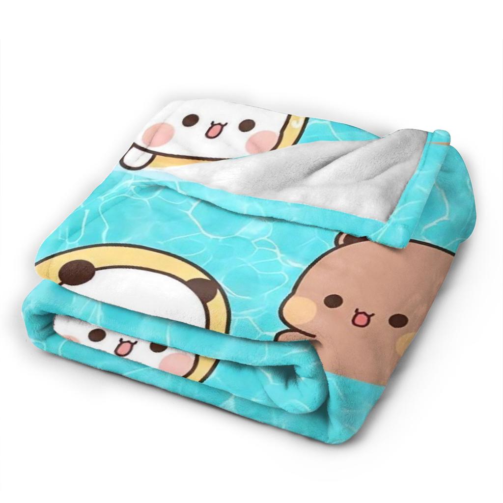 Bubu & Dudu Swimming Blanket Quality Super Soft Throw Blanket Winter Children Outdoor Fluffy Bedspread