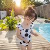 Costume da bagno intero a pois per bambina - Carino costume da bagno per neonati e bambini piccoli
