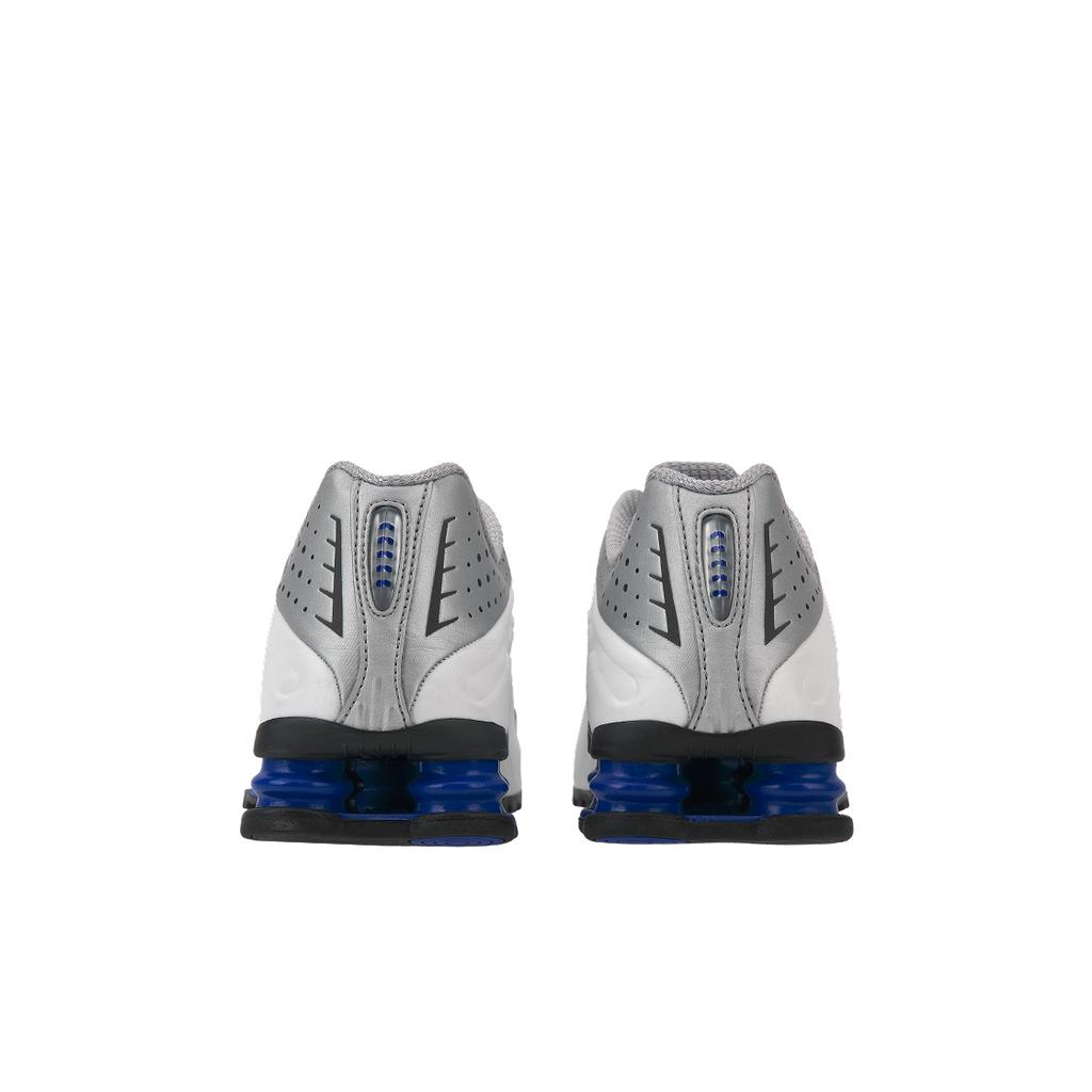 Nike Shox R4 Orlando Men Sneakers White Metallic-Silver Royal HQ1988-100