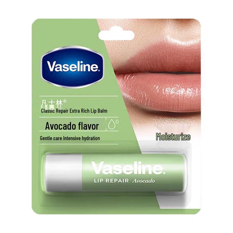 Vaseline Classic Repair Avocado Lip Balm 6-Pack