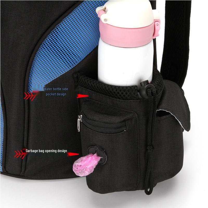 Multifunctional Foldable Pet Backpack for Dogs & Cats