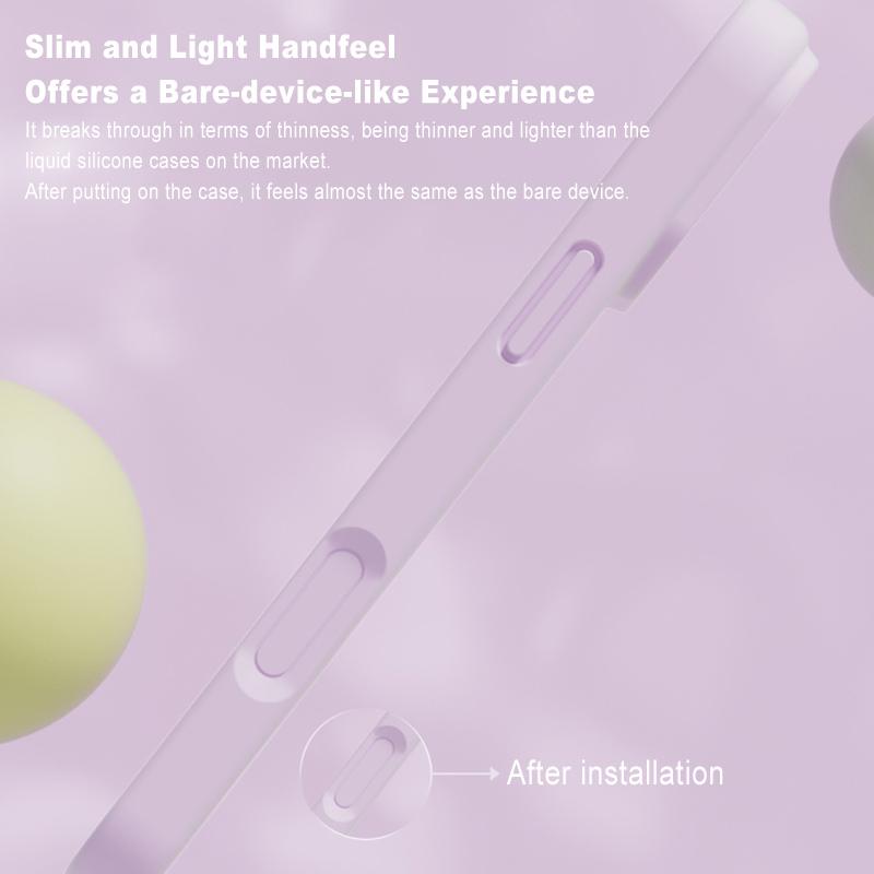 Matowe silikonowe etui Liduid z magnesem na telefon iPhone 15 14 16 Plus 11 12 13 16 Pro Max Magsafe Charge Protector Soft Cover