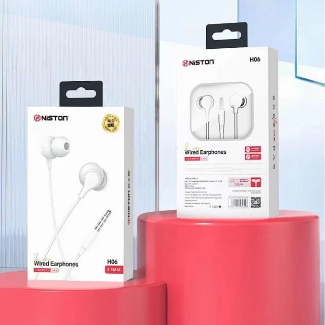 

Nishitun H06 Wired 3.5mm In-Ear Sleep Headphones H06