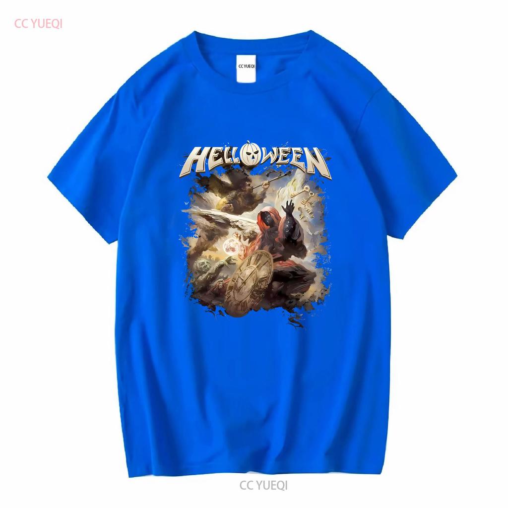 Razamataz Helloween Album Cover Black T Shirt Xl Long Or Short Sleeves Vintage Washed Streetwear Top For Everyday Wear