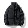 Winter Thickened Loose Cotton-padded Jacket Couple's Solid Color Bread Clothes and Cotton-padded Clothes