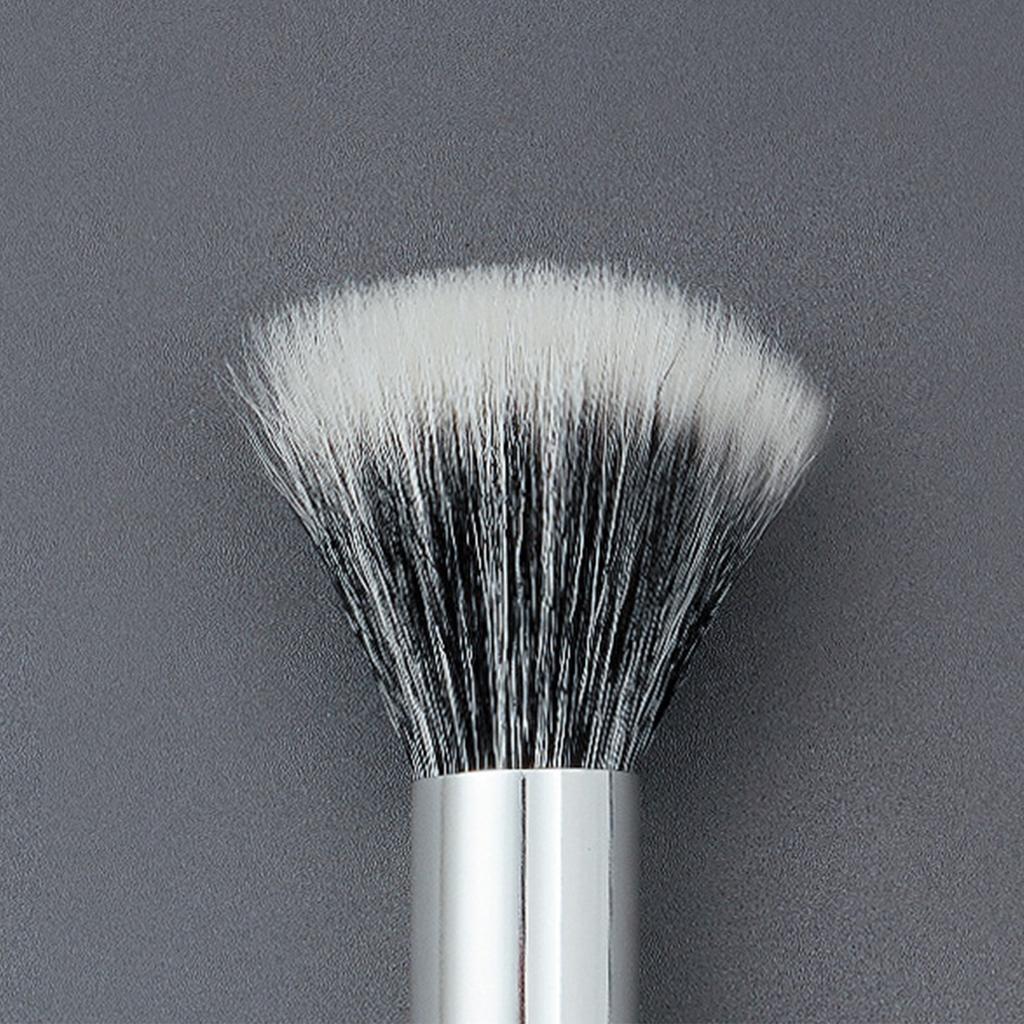 Pincel para Blush Cerdas de Lã Macias e Densas Pincel de Maquiagem Multifuncional para Casa e Viagem