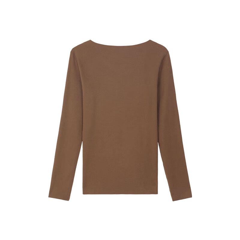 Anlifang Women's Modal Blend Long-Sleeve Round Neck Base Layer Top