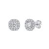 ORSA JEWELS Exquisite 925 Sterling Silver D Color Full Moissanite Diamand Earrings for Women Luxury Wedding Fine Jewelry MOE26