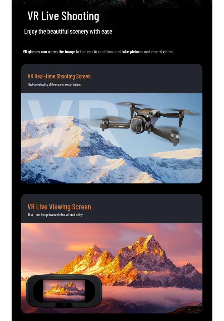 Children's Dual Lens Remote Control Drone Helicopter Toy for Aerial Photography
