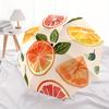 1pc Citrus Fruits Automatic Open 8-Rib Windproof Umbrella, Travel & Commuting, Suitable for All Seasons