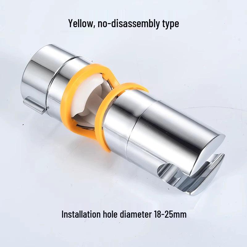 Adjustable No-Drill Shower Head Holder with Sliding Sleeve