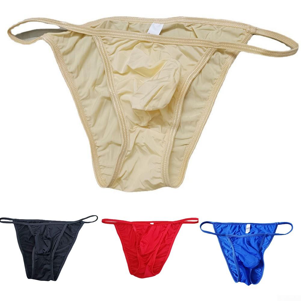 Underpants Mens Brief Comfort Comfortable Ice Silk