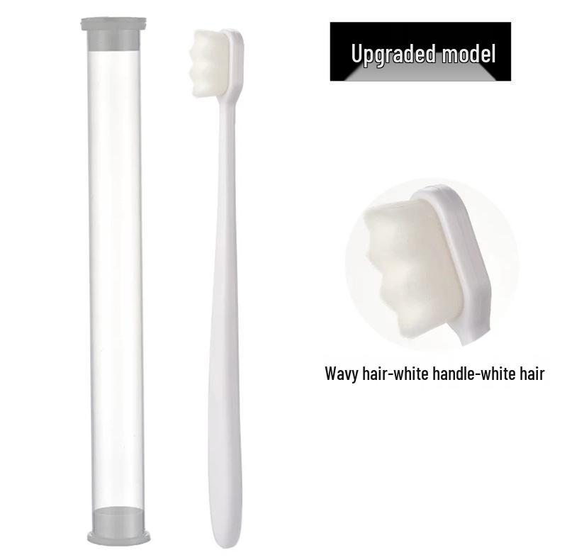 Ultra-Soft Japanese Toothbrush for Men, Women, and Family - Micro-Nano Bristles for a Fluffy Feel