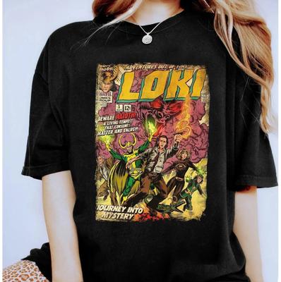 Maglietta Marvel Loki Laufeyson 965, Maglietta Unisex Dio dell'Inganno