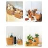 Multipurpose Foldable Kraft Paper Bags for Vegetables and Snacks Portable and Waterproof Convenient for Easy Carrying
