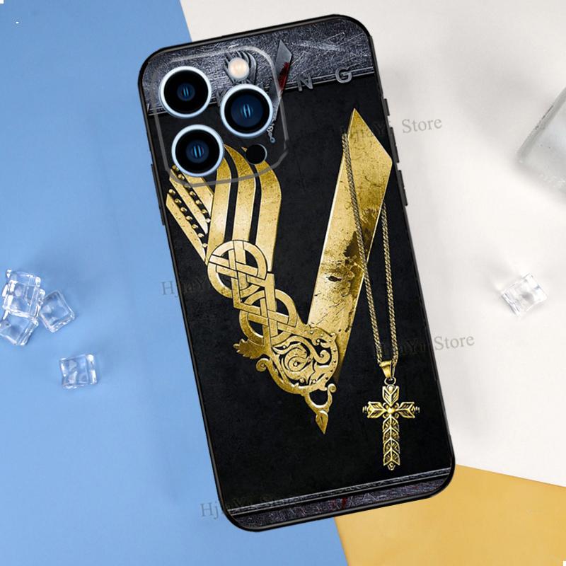 Ragnar Lothbrok Vikings Fall Für iPhone XR X XS Max 5S 6S 7 8 Plus SE 2020 11 12 13 Pro Max Mini Telefon Abdeckung