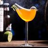 Creative Bird Shaped Goblet Transparent Wine Glasses Molecular Gastronomy Glass Cup  Bar
