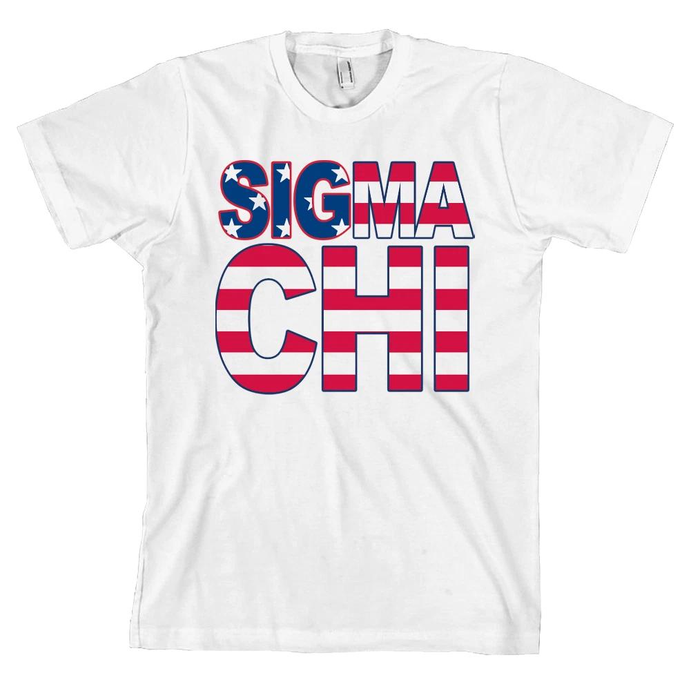 

Sigma Chi Bella + Canvas T Shirt Fraternity Sig Chi EX USA Letters *ALL SIZES* S