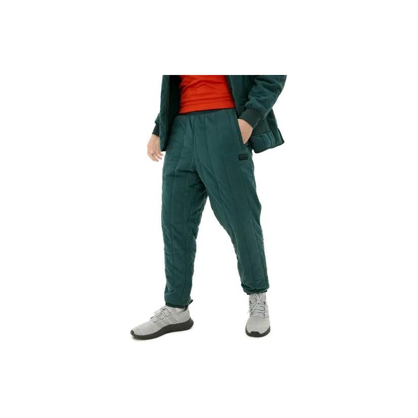 

Adidas Оригинальные однотонные облегающие прямые повседневные брюки со средней талией, мужские брюки зеленого цвета GD9281 XS