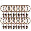 10-30Pcs Curtain Rings Clips for Curtain Hanging Photos Hats Rustproof Vintage Decoration Wire Holder Home DIY Storage Clips