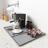 Coffee Mat Tables Silicone Kitchen Mat Non-slip Coffee Machines Bar Mat For Drying Dishes Home Cafe Cup Drying Table Pad