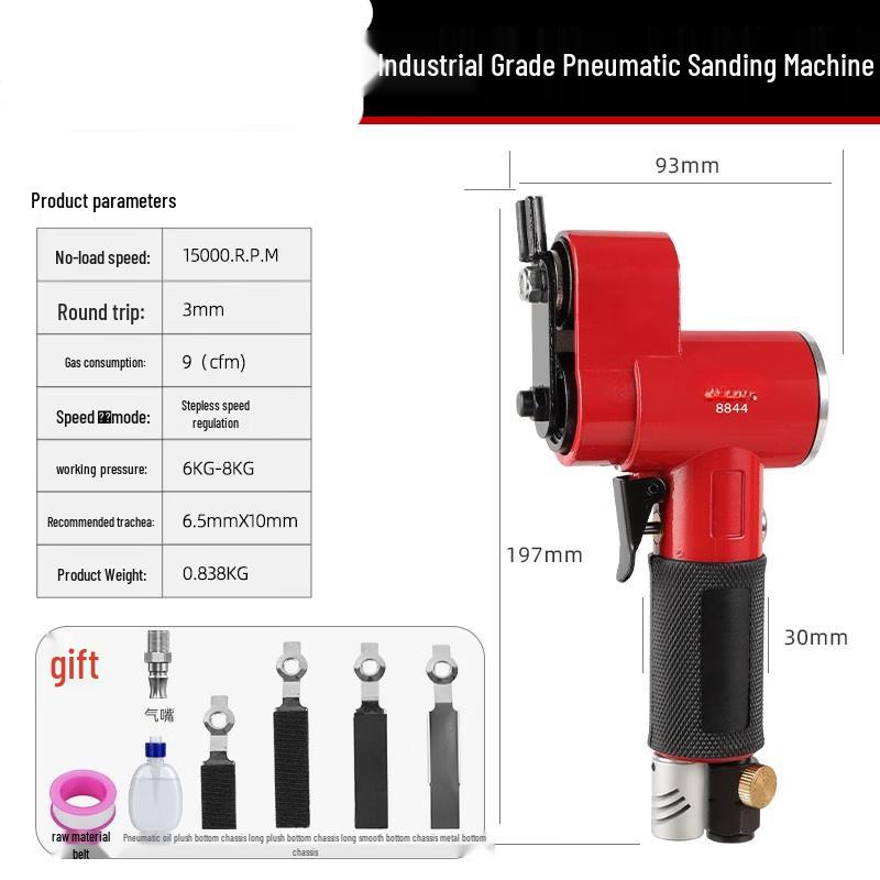 YunDuo Pneumatic Linear Reciprocating Sander CN plug (adapter included)