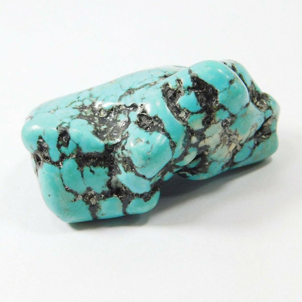 CERTIFIED Natural Blue Turquoise Rough 194.55 Ct Slab Crystal Loose Gemstones