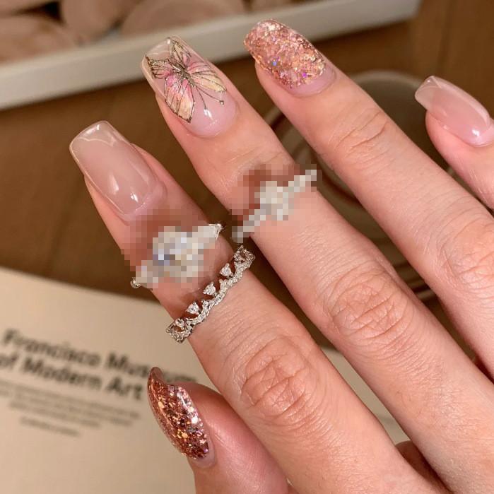 

Chic Open-ended Oval Ring For Women Unique Copper Design With Geometric Shape J5099