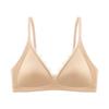 Sommer Ultra-dünne Französische Nahtlose Spitze Dessous mit Dreieckskörbchen & Anti-Hänge Stütz-BH