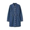 Out Pocket Slim Denim Dress Ar1do261