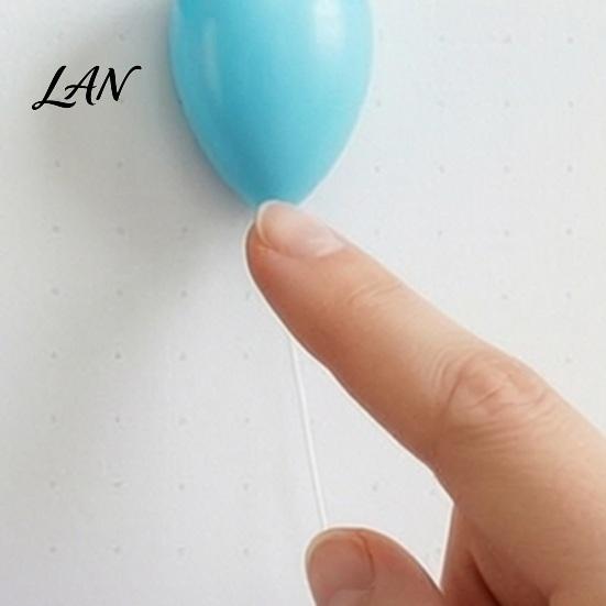 Office Magnetic Decor 6Pcs/Set 3D Balloon Refrigerator Magnet, Shape Memo Photo Holders Holder Decorative Magnet for Whiteboard Locker Fridge
