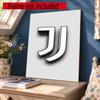 Juventus 5D Diamond Painting Round Diamond Rhinestones Mosaic Diamond Embroidery Wall Paintings Rhinestones Gift Frameless