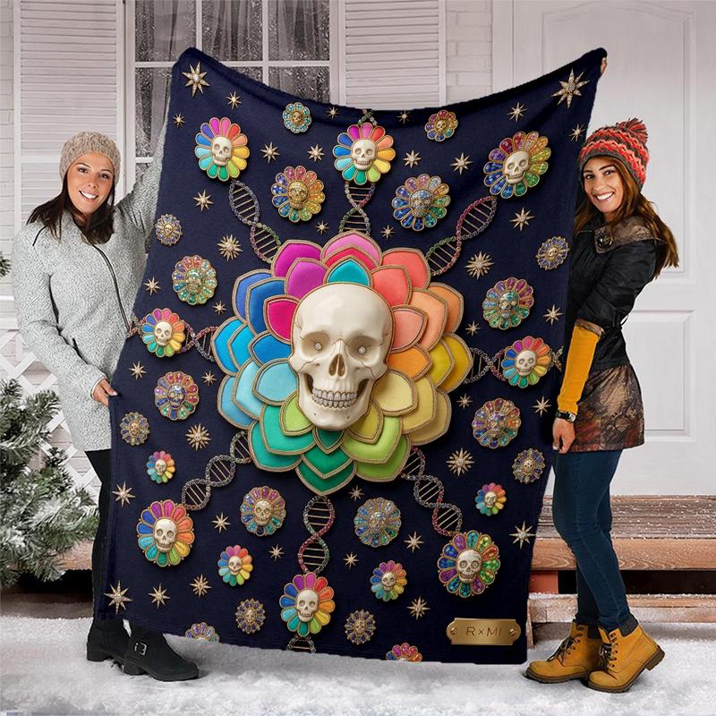 Birds Flowers Flannel Fleece Blanket Cozy Warm Throw Blanket For Couch Bed Travel All Season Use