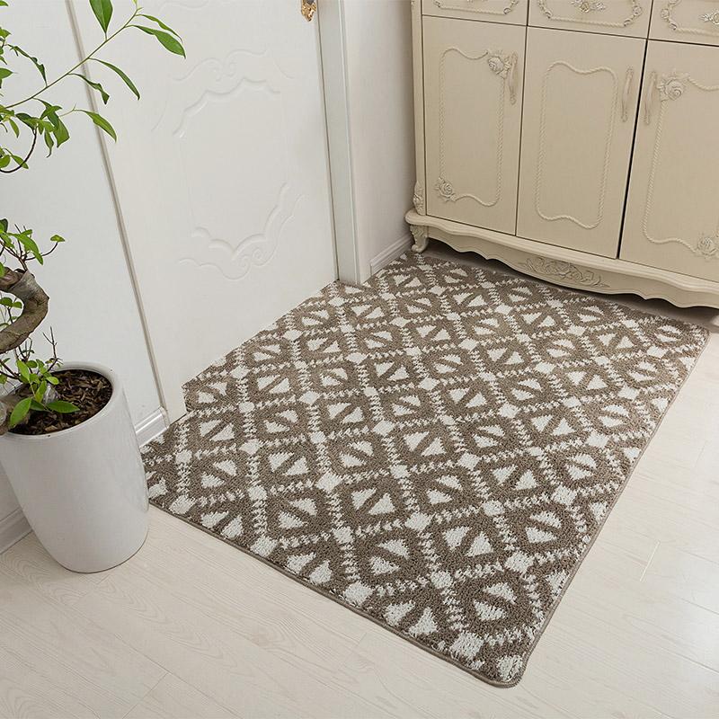 

Роскошный скандинавский коврик для входной двери, коврики для ванной комнаты, нескользящие коврики для ног, комнатные коврики внутри и снаружи дома, коврик для двери 45x120cm темные хаки