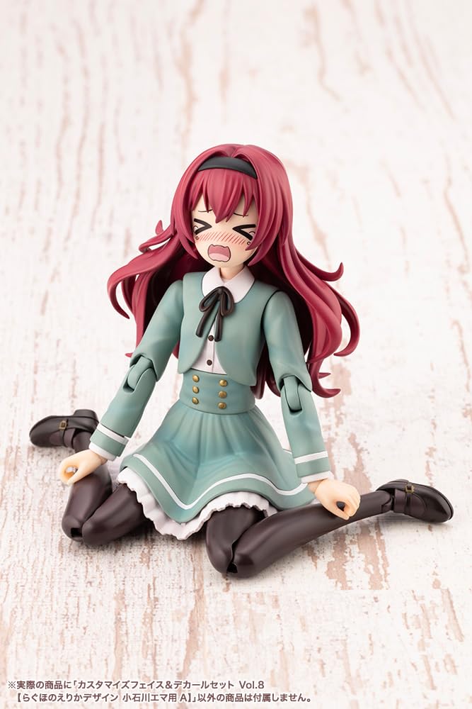 Custom Face & Decal Set Vol.8 for Koishikawa Emma A 1/10 Scale Model Kit - Designed by Ragho No Erika