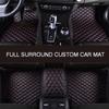 Car Floor Mats For Ford Taurus 2015 2016 2017 2018 2019 Waterproof Anti Dirty Leather Leather Mat Carpet Interiors Accessories