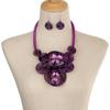Crystal Gem Vintage Beads Necklaces Irregular Banquet Jewelry  Evening