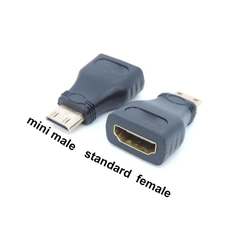 HDMI-kompatibel Mini Micro stecker auf HDMI-kompatibel Buchse Adapter Konverter Stecker für HDTV Adapter Kabel