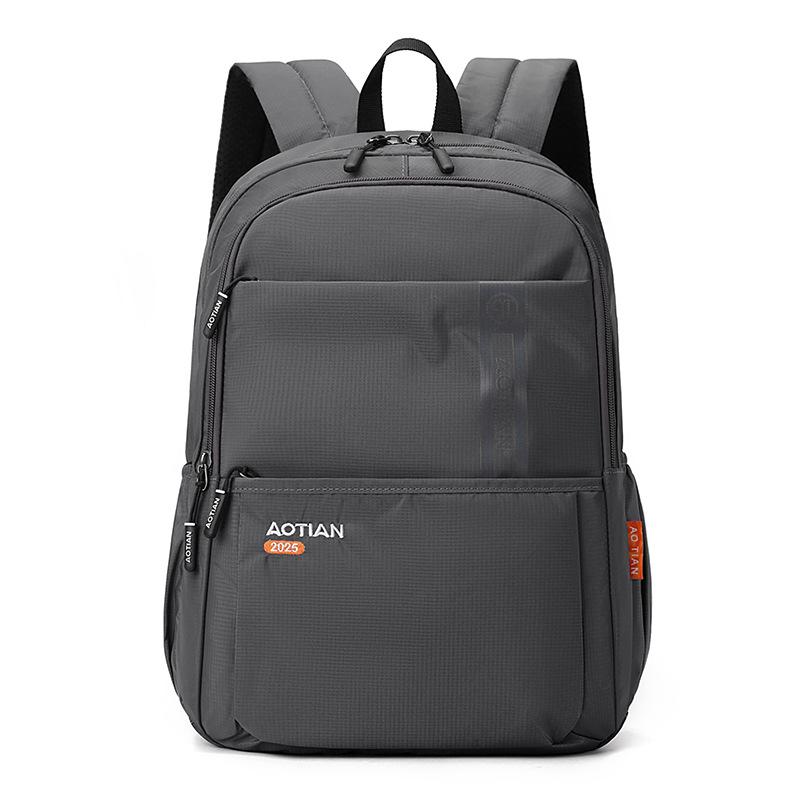 Unisex Large Capacity Backpack Lightweight Wear-resistant Oxford Travel Bag