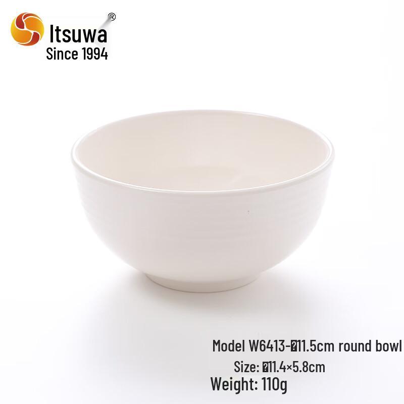 Wohe 4.5-inch A5 Melamine Dining Bowls, Set of 3